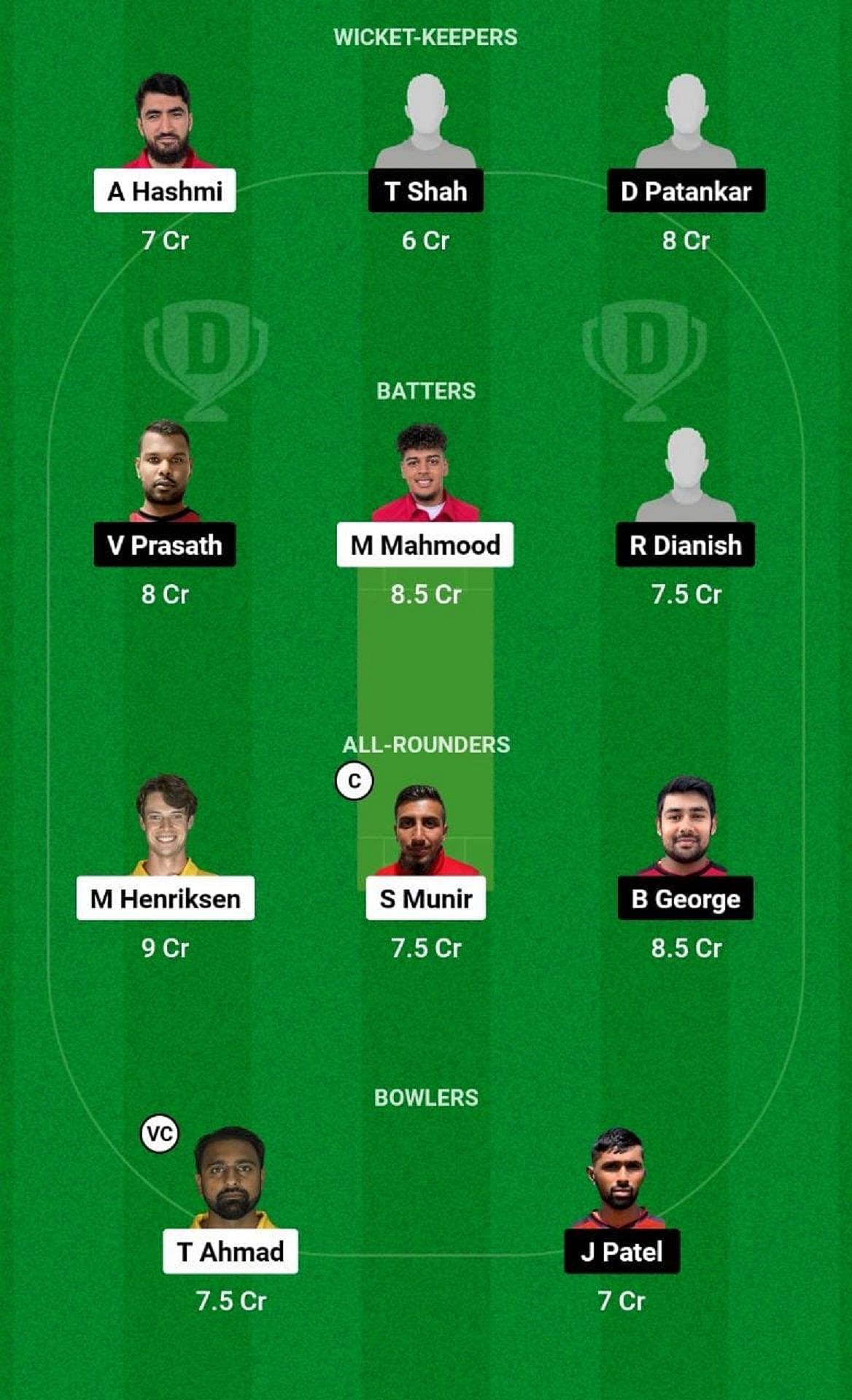 SVH vs AUM Dream11 Fantasy Tip - Grand League